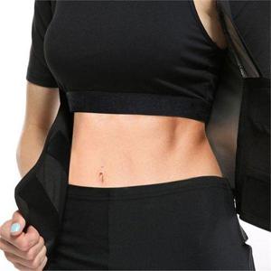 [셀러허브_여성트랜드패션]ONM 셔츠형복대 여성땀복 사우나슈트 상의 운동복 헬스복