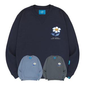 엘라모 기모M 메모리데이지 맨투맨 남녀공용 빅사이즈 S~4XL