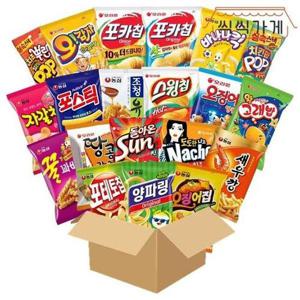 갤러리아_[씩씩가게] 농심X오리온 봉지과자 20종