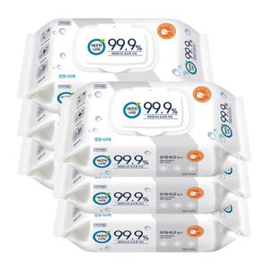 깨끗한나라 99.9손소독 티슈 캡60매 6팩