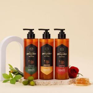 [JHQSYWY5_51JO]케라시스 프로폴리스샴푸/트리트먼트 1L