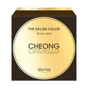 청담스타일 포레스트 더 살롱 컬러 골드라벨 염색약 밀크브라운/새치 커버
