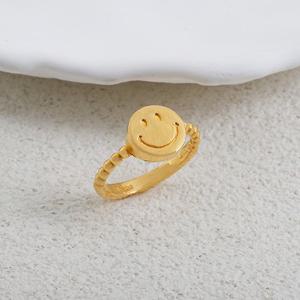 [골드모아] 여자 순금 반지 3.75g [해피 스마일]