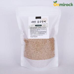 온미락 너래안 국산 볶음참깨 500g 화천 선별 고소한 로스팅 볶음깨 지퍼백 파우치