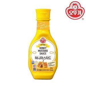 [오뚜기]오뚜기 허니 머스타드소스 265g 샐러드 바베큐 만능소스 (12495891)