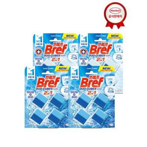 [헨켈]변기세정제 브레프 듀오큐브 4P x 4개