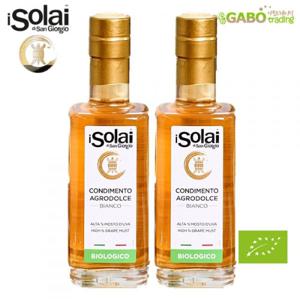 아이솔라이 유기농 화이트 발사믹 식초(농도1.20) 250ml 2병 ga
