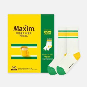 갤러리아_맥심 모카골드 커피믹스 200T+컬러오브맥심삭스