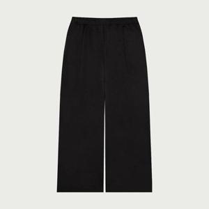 [행텐]행텐 백 브러쉬 원턱 와이드팬츠_블랙 10540-038-852-12-100