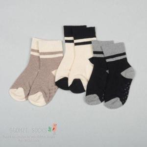[꼼지]KC-11갑종폴로(3족)세트 유아양말/유아동/양말세트/아기양말/신생아양말/유아/여아
