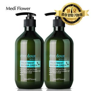 메디플라워 아로마 그린 탈모 트리트먼트 500mlx2개