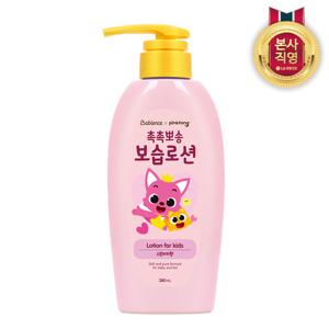 베비언스 핑크퐁 촉촉뽀송 보습로션 380ml (복숭아향)