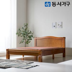 동서가구 편백나무 수납형 세라믹 온돌침대 Q 퀸 DF644038