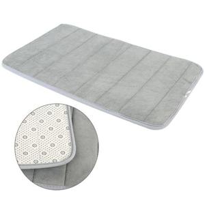 욕실소품 현관 욕실 주방 바닥 그레이 극세사 발매트 발메트