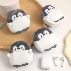 (쓰러담아) 펭귄 동전지갑 키링 카드지갑 미니파우치 (WFFY1CL)