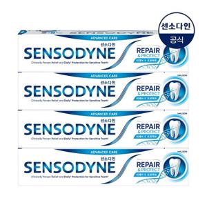 센소다인 리페어 앤 프로텍트 치약 100g x4개