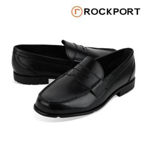 [락포트]락포트 남성 페니 로퍼 클래식 블랙 W발볼 M76443