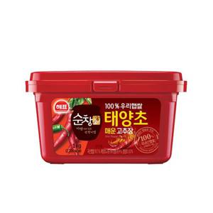 사조해표 순창궁 우리햅쌀 태양초 매운고추장 1kg 2개