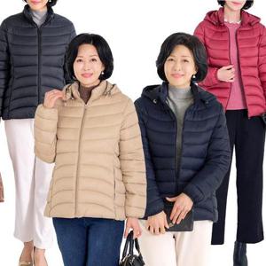 [엄마옷 로즈맘] 정온후드패딩점퍼