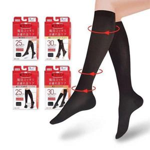 [셀러허브_여성트랜드패션]여성 압박니삭스 스타킹 블랙 압박 반 종아리 양말