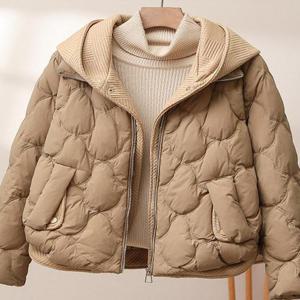 [모어오브]커밍 후드 패딩 퀼팅 숏패딩 점퍼 아우터