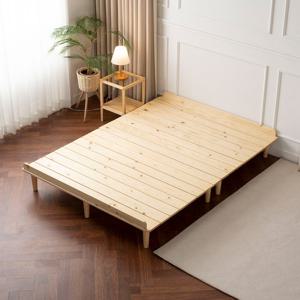 파인 평상형 퀸침대 매트제외 [무료배송]