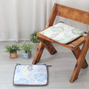 이솔홈 몬스테라 스펀지 사각 방석