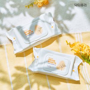 닥터퓨리 건조기용 섬유유연제 시트 80매x2개 (향선택)