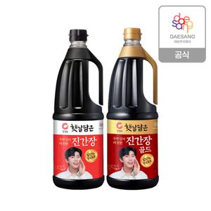 청정원 두번달여더진한1.7L (진간장/진간장골드) 택 x 2개 골라담기
