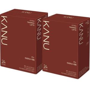 갤러리아_맥심 카누 티라미수 라떼 24T x 2개