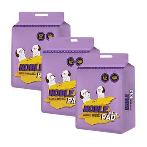 금강아지 노블 더블 100매x3팩(300매) 고흡수 두꺼운 애견 패드 중형