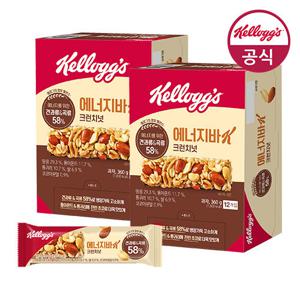 켈로그 크런치 에너지바 싱글 30g x 24개