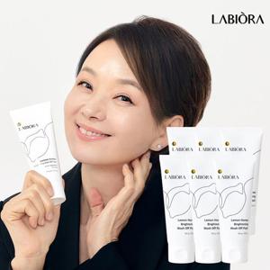 라비오라 레몬꿀팩 브라이트닝 워시오프 모공 팩 100g X 6개