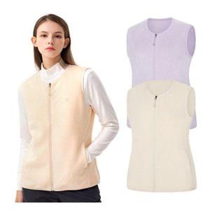 [비티알]비티알 BTR 여성 골프 겨울 조끼 골프웨어 소프트터치 경량 플리스 2204VB729W