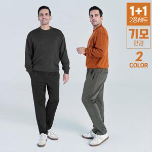 [1+1/★신상특가★] 탄탄 TR분또 배색 풀밴딩 약기모 일자핏 슬랙스 팬츠 MVP5363