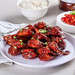 연평도 꽃게 양념 게장 1.5kg(中, 5미)