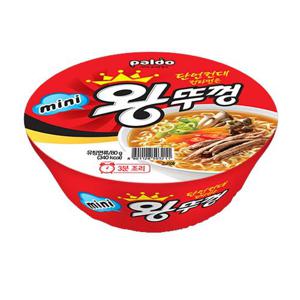 팔도 미니 왕뚜껑 80g X 16개