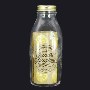 보르미올리 밀폐 유리병 용기 그릇 콰트로자 우유 보틀 1000ml