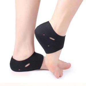 1쌍 발뒷꿈치 발꿈치 보습 보호대 발 각질 양말 발 갈