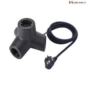 이케아 HORNFELS 각진 4구 멀티탭 (1.8m)/콘센트