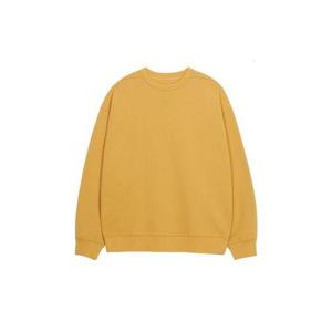 [팬암]라이프 백 아트웍 로고 맨투맨 머스타드 PPACRT31050MT