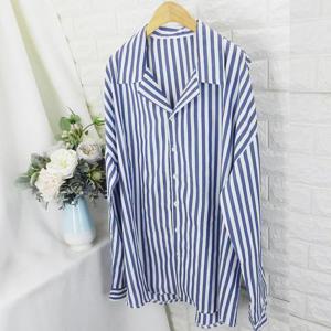 [쿨젠]HES_오버핏오픈 남방BOL 면남방,기본셔츠,롱셔츠,카라셔츠,면접셔츠,롱남방,줄지남방