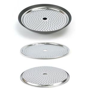 스텐 27종 타공 만두 찜 수육 냄비 채반 17.6cm 12호 (WAC181D)