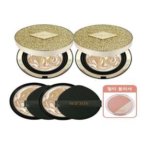 [에이지투웨니스]에이지20s 앰플 에센스 팩트 럭스골드 본2+리2+블러셔