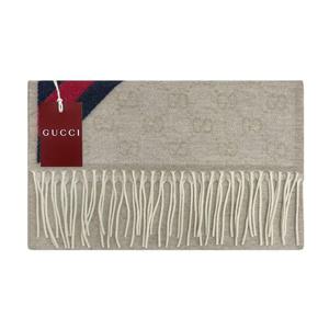 [구찌] GG 울 머플러/베이지/570603 3G200 9568