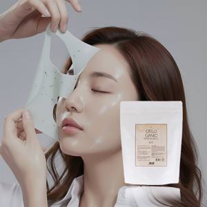 [닥터미우] 시엘로가닉 허브 모델링 마스크 블루 300g + 300g + 도구 3종 세트