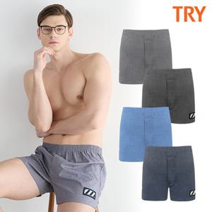 TRY 소프트니스 시그니처 트렁크 4종세트/남자팬티