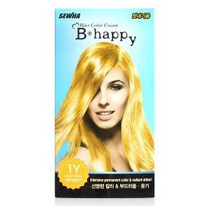 세화 헤어염색약 비해피 염색약 1Y 레몬 옐로우