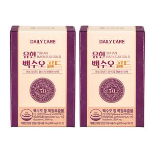 식물성 유한 백수오 골드 60정 2개