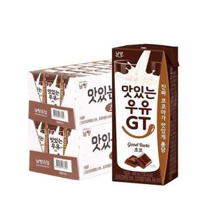 [남양유업]남양 맛있는우유 GT 초코 190ml 48팩 / 초코유유